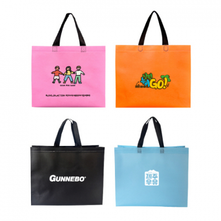 M형 부직포가방 코팅 / 중형 [31.5 x 26 x 10] #2