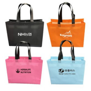 [31.5 x 26 x 10] M형 부직포가방 코팅 / 중형