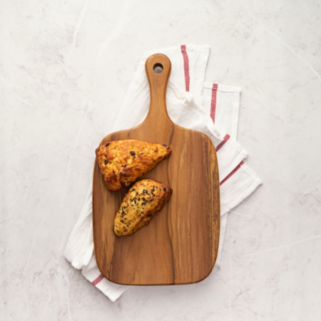 [리베바움] 티크원목 플레이팅 도마 패들3 - 각인 #2