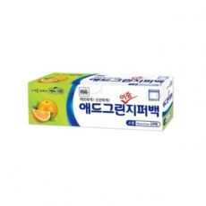 에코키친 깔끔 보관 이중지퍼백 소 KB085