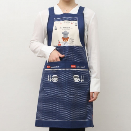 단체 행사용 도트 일러스트 H앞치마 #3