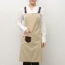 작은이미지: 배색 포켓 앞치마, 남자 여자 단체 행사 H형 #4
