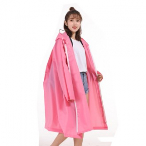 에코라이프 투명 창 모자 이중 가림막 고급형 우의 우비 CBH358