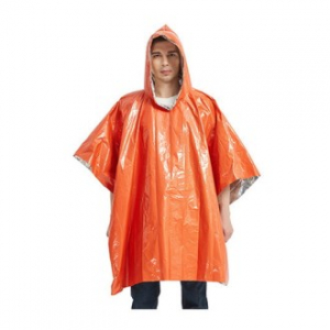 에코라이프 비상용 체온 보온 생존 우의 우비 알루미늄 담요 CBH363