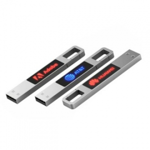 모던오피스 보관이 편리한 LED 고리형 USB 메모리 16G CBH463