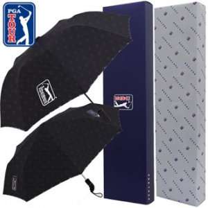 PGA  2단 자동 / 3단 완전 자동 엠보 선염 우산세트