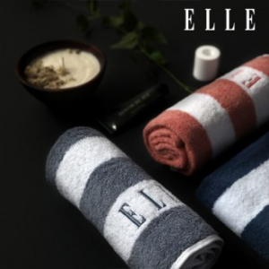 엘르 스트라이프 타올 MJ 40x80cm