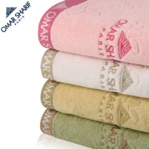 오마샤리프 음각 바스 타올 MJ