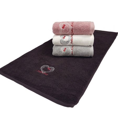 헬로키티 페이스 매직 자수 타올 MJ #4