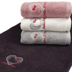 헬로키티 페이스 매직 자수 타올 MJ