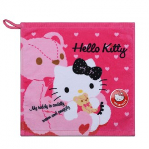 헬로키티 베어 나염 손수건 MJ, 매직 주방타올, 행주, 타올행주 31x31cm