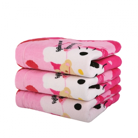 헬로키티 매직 베어 나염 타올 MJ #5