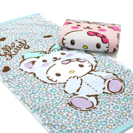 헬로키티 매직 레오파드 타올 MJ #3