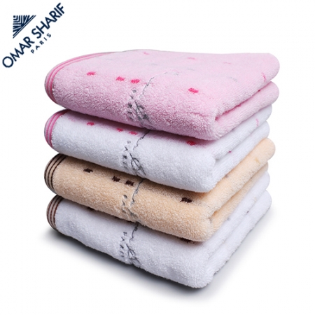 오마샤리프 하모니 자수 타올 MJ #7