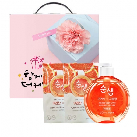 애경 순샘 주방 세제 용기리필 선물세트 #2