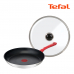 작은이미지: 테팔 에디션 레드 인덕션 프라이팬 28cm + 유리뚜껑 #2