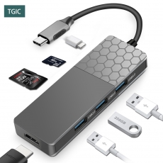 C타입 7in1 멀티 USB 허브