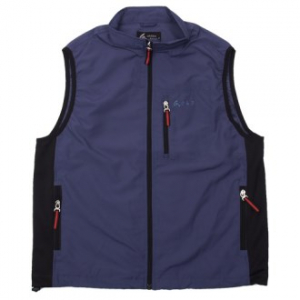 그린파크 폴달 배색 조끼