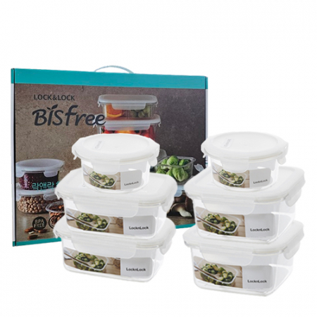 락앤락 향균 비스프리 테이블탑 밀폐용기 6종 세트 #2