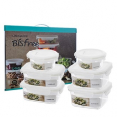 락앤락 향균 비스프리 테이블탑 밀폐용기 6종 세트