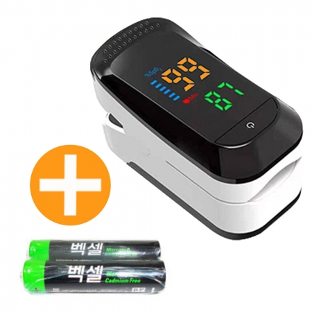 산소포화도 측정기 맥박기 AAA건전지증정 가정용 스포츠용 #2