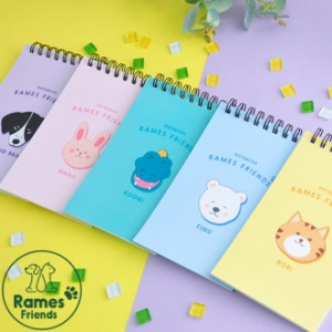 라메스프렌즈 스프링수첩 (단품)