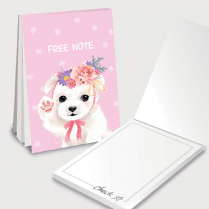 떡메모지 커버형 64절 50매 // 주문제작