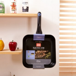 에코키친 인덕션 사각팬 27cm KB208