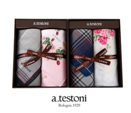 손수건세트(백화점상품)아테스토니 남녀2p손수건세트 #2