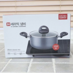 에코키친 세라믹 냄비 20cm 양수 KB373