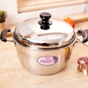 에코키친 3중 스텐냄비 양수 24cm KB426