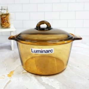 에코키친 투명 내열유리 냄비 대형 KB327