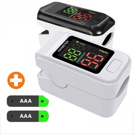 휴대용 맥박 산소포화도 측정기 옥시미터AAA건전지증정 #2