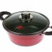 작은이미지: 에코키친 컬러풀 냄비 레드 양수22cm KB454 #2