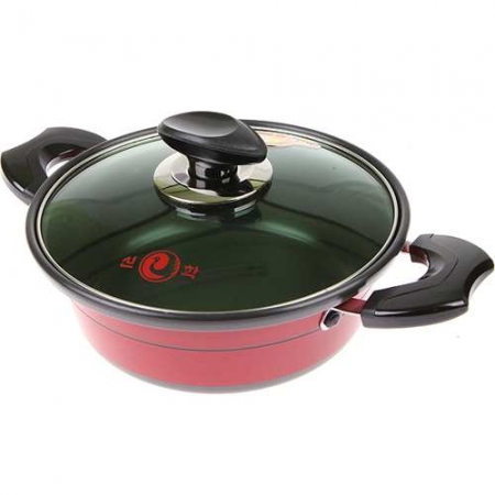 에코키친 컬러풀 냄비 레드 전골20cm KB458 #2