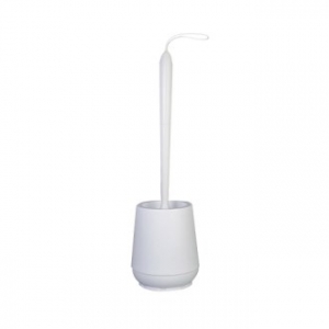 클린바스 블랙앤화이트 화장실 변기 실리콘 브러시 CBH679