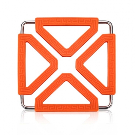 에코키친 스테인레스 스틸 실리콘 사이즈 조절 냄비 받침 CBH703 #2