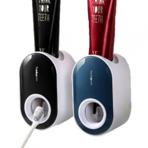 클린바스 벽결이형 투톤 치약 디스펜서 치약 압출짜개 CBH837