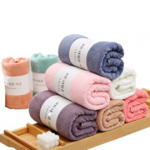 CBH894 에코라이프 도톰한 양면 플란넬 비치타올, 바스타올, 목욕타올 140X70cm
