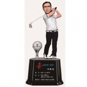 3D 피규어 골프트로피 20
