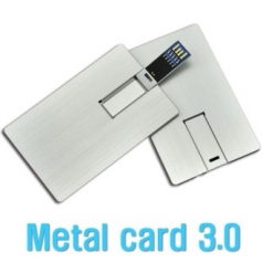[소프트낸드] 메탈 카드형USB메모리 3.0 16G