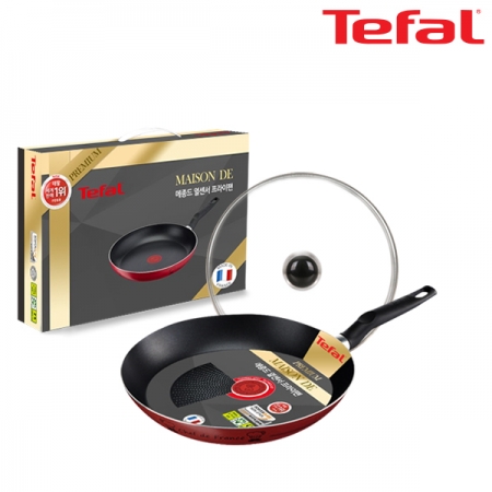 [테팔] 메종드 열센서 프리미엄 프라이팬 28cm+유리뚜껑 CT1-MFP28G #3