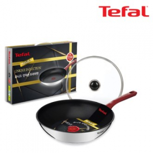 테팔 유니크 인덕션 프리미엄 멀티 팬28cm+유리뚜껑 CT1-UQW28G