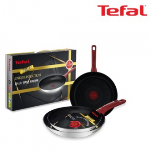 테팔 유니크 인덕션 프리미엄 프라이팬 24cm+26cm+28cm CT1-UQFP242628