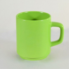 허리케인 올 무광 그린 머그컵 - 실크