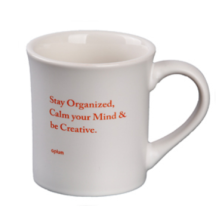 썬플라워 무광 화이트 머그 - 실크 #2