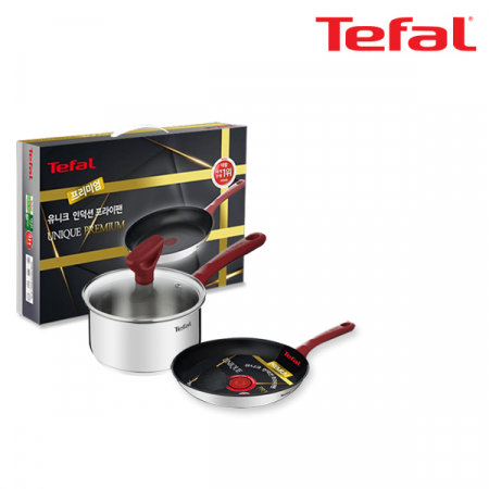 테팔 유니크 인덕션 프리미엄 프라이팬 20cm + 냄비 편수 16cm CT1-UQFP20P16 #2