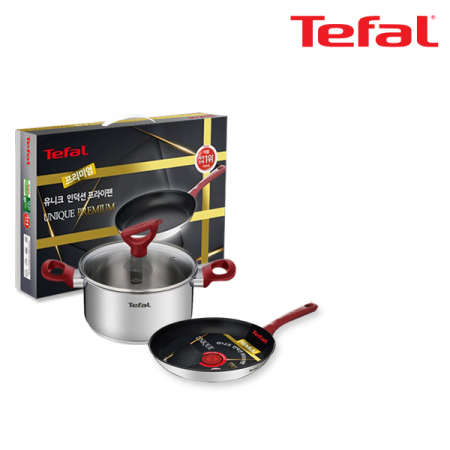 테팔 유니크 인덕션 프리미엄 프라이팬 20cm + 냄비 양수 18cm CT1-UQFP20P18 #2