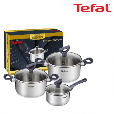 테팔 라피네 인덕션 프리미엄 냄비 편수 16cm+양수 20cm+24cm CT1-RNP162024 #2
