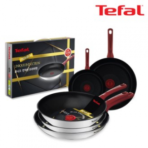 테팔 유니크 인덕션 프리미엄 프라이팬20cm+24cm+28cm+30cm+멀티팬28cm CT1-UQFP20242830W28